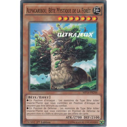 Yu-Gi-Oh! - Mp14-Fr244 - Alpacaribou, Bête Mystique De La Forêt - Commune
