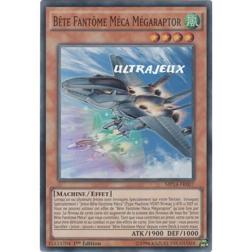 Yu-Gi-Oh! - Mp14-Fr007 - Bête Fantôme Méca Mégaraptor - Super Rare