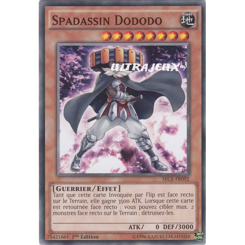 Yu-Gi-Oh! - Sece-Fr092 - Spadassin Dododo - Commune