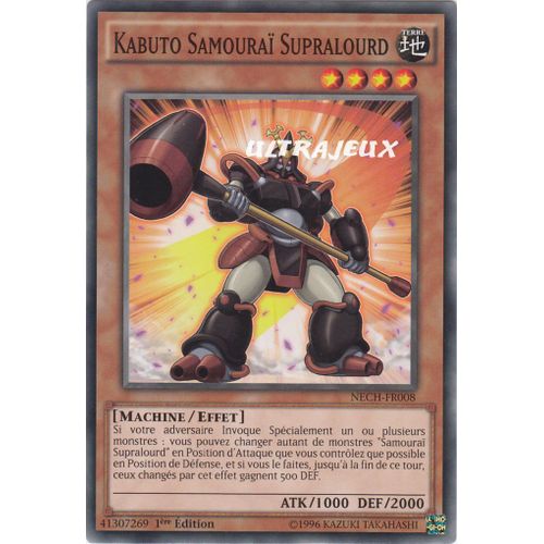 Yu-Gi-Oh! - Nech-Fr008 - Kabuto Samouraï Supralourd - Commune
