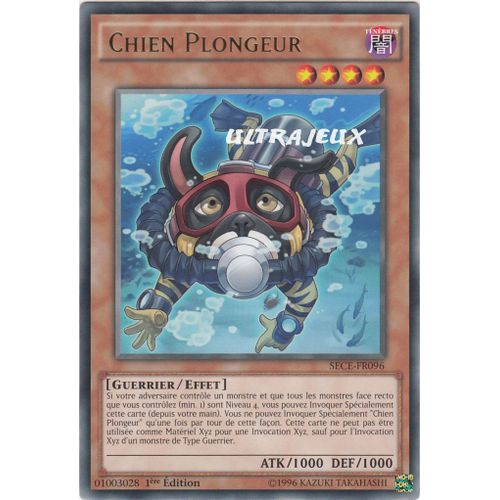 Yu-Gi-Oh! - Sece-Fr096 - Chien Plongeur - Rare