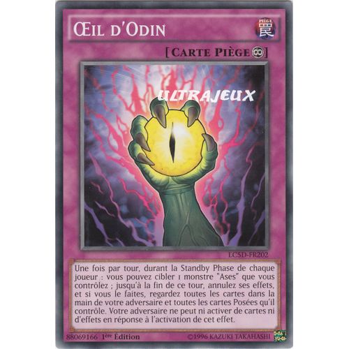 Yu-Gi-Oh! - Lc5d-Fr202 - Oeil D'odin - Commune