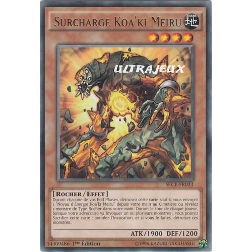 Yu-Gi-Oh! - Sece-Fr033 - Surcharge Koa'ki Meiru - Rare