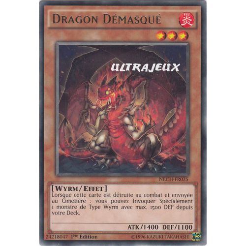 Yu-Gi-Oh! - Nech-Fr035 - Dragon Démasqué - Rare
