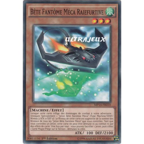 Yu-Gi-Oh! - Mp14-Fr010 - Bête Fantôme Méca Raiefurtive - Commune