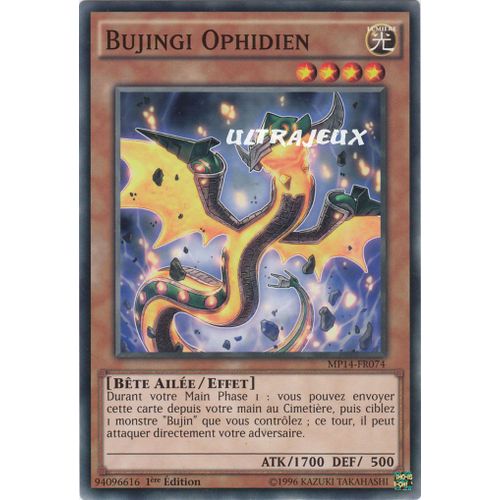 Yu-Gi-Oh! - Mp14-Fr074 - Bujingi Ophidien - Commune