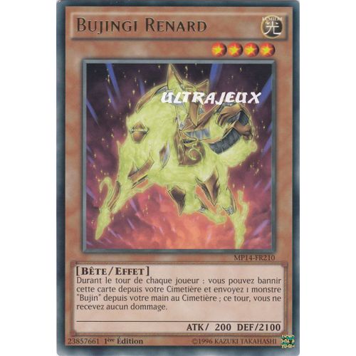 Yu-Gi-Oh! - Mp14-Fr210 - Bujingi Renard - Rare