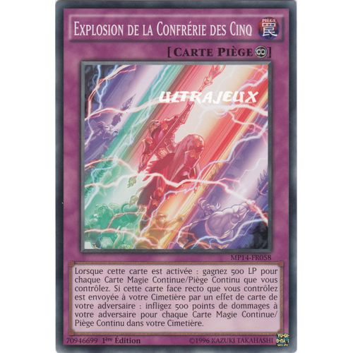 Yu-Gi-Oh! - Mp14-Fr058 - Explosion De La Confrérie Des Cinq - Commune
