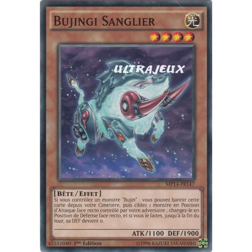 Yu-Gi-Oh! - Mp14-Fr147 - Bujingi Sanglier - Commune