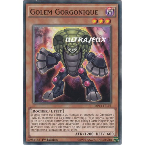Yu-Gi-Oh! - Mp14-Fr192 - Golem Gorgonique - Commune
