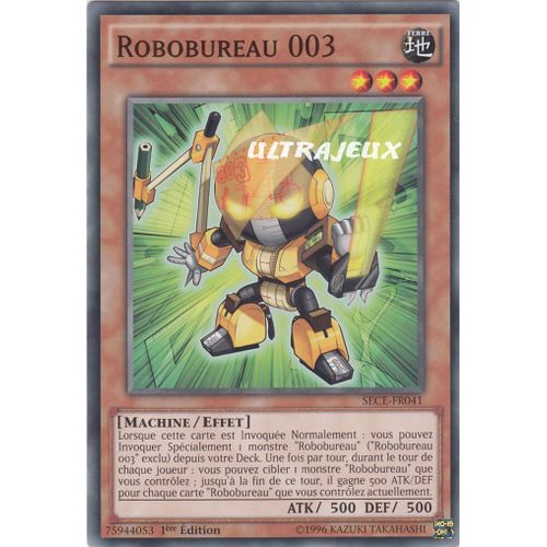 Yu-Gi-Oh! - Sece-Fr041 - Robobureau 003 - Commune