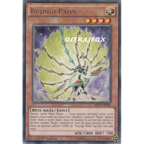 Yu-Gi-Oh! - Mp14-Fr208 - Bujingi Paon - Rare