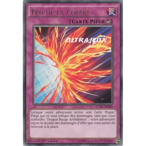 Yu-Gi-Oh! - Lc5d-Fr080 - Feu De La Colère - Rare