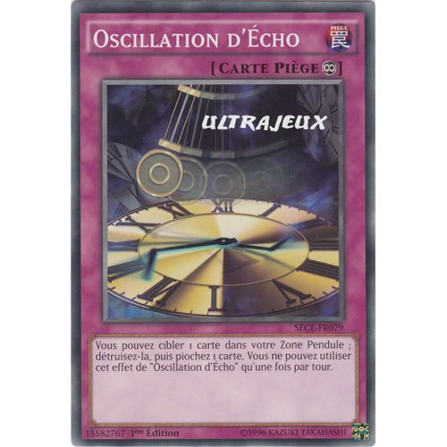Yu-Gi-Oh! - Sece-Fr079 - Oscillation D'echo - Commune