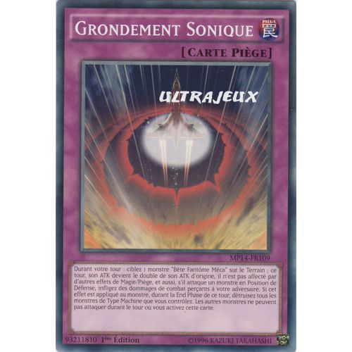 Yu-Gi-Oh! - Mp14-Fr109 - Grondement Sonique - Commune