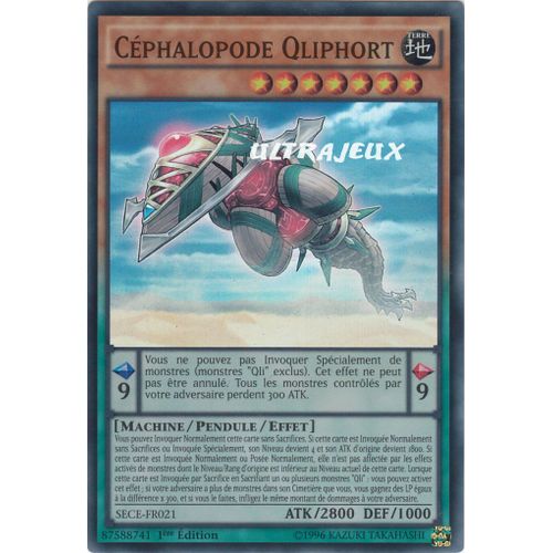 Yu-Gi-Oh! - Sece-Fr021 - Céphalopode Qliphort - Super Rare
