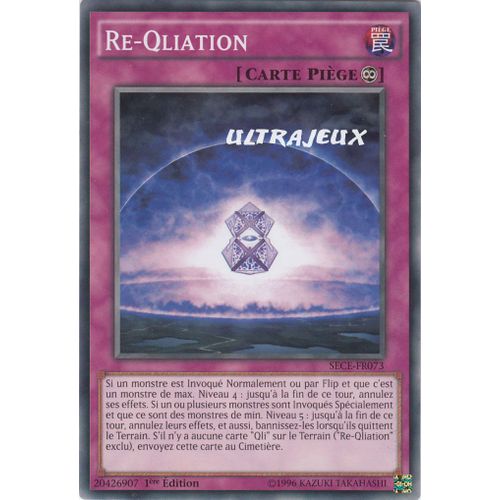 Yu-Gi-Oh! - Sece-Fr073 - Re-Qliation - Commune