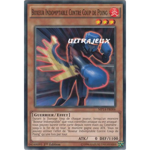 Yu-Gi-Oh! - Mp14-Fr006 - Boxeur Indomptable Contre Coup De Poing - Commune