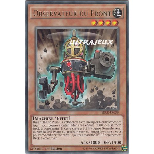 Yu-Gi-Oh! - Sece-Fr039 - Observateur Du Front - Rare