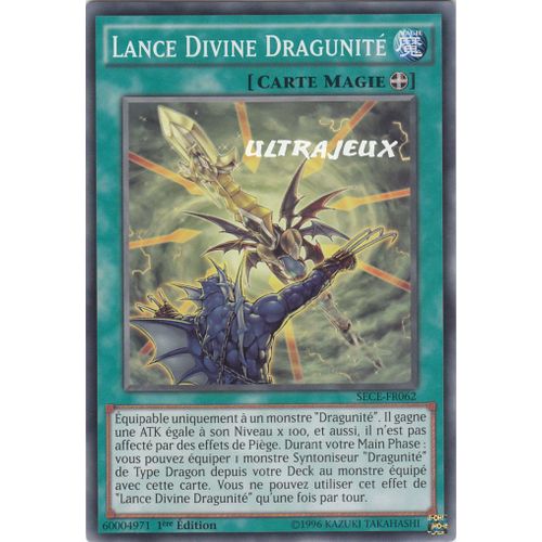 Yu-Gi-Oh! - Sece-Fr062 - Lance Divine Dragunité - Commune