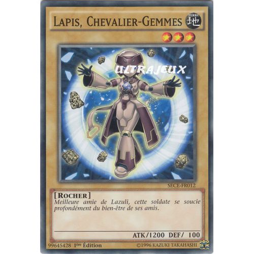 Yu-Gi-Oh! - Sece-Fr012 - Lapis, Chevalier-Gemmes - Commune