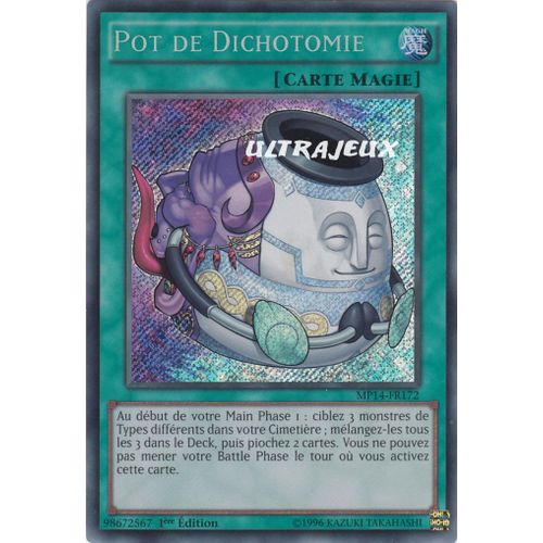 Yu-Gi-Oh! - Mp14-Fr172 - Pot De Dichotomie - Secret Rare