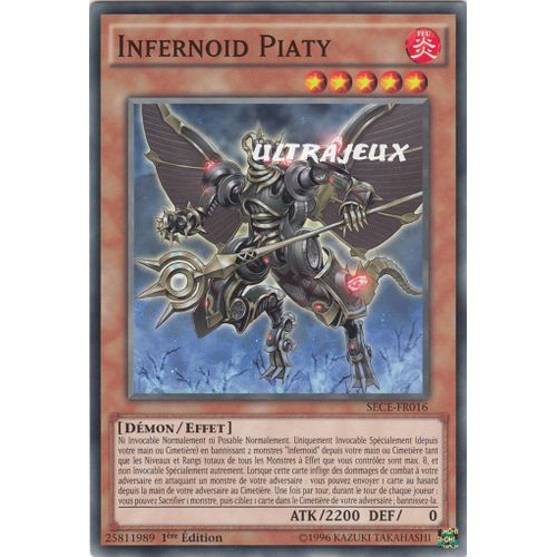 Yu-Gi-Oh! - Sece-Fr016 - Infernoid Piaty - Commune