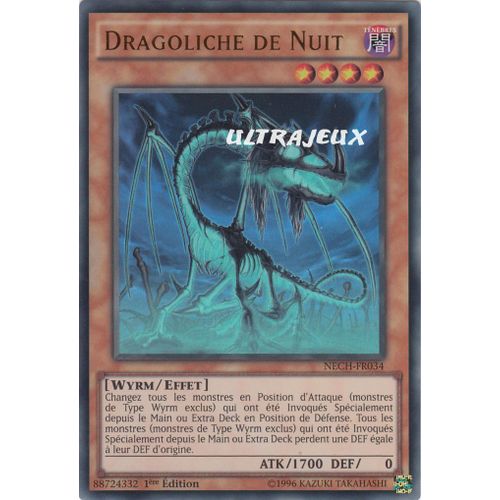 Yu-Gi-Oh! - Nech-Fr034 - Dragoliche De Nuit - Ultra Rare