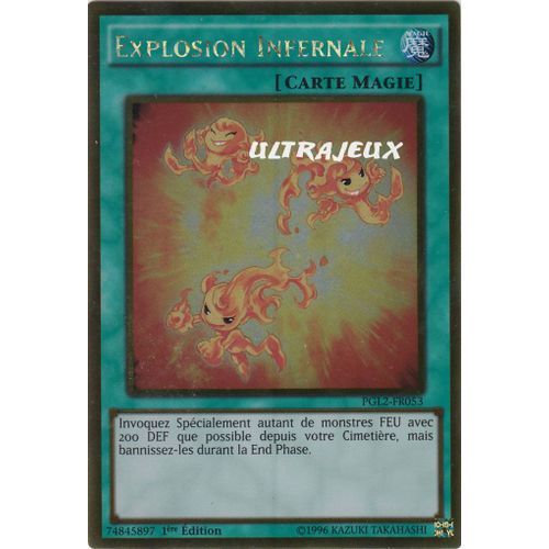 Yu-Gi-Oh! - Pgl2-Fr053 - Explosion Infernale - Gold Rare