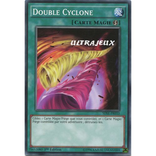 Yu-Gi-Oh! - Sdse-Fr033 - Double Cyclone - Commune