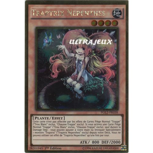 Yu-Gi-Oh! - Pgl2-Fr038 - Traptrix Nepenthes - Gold Rare