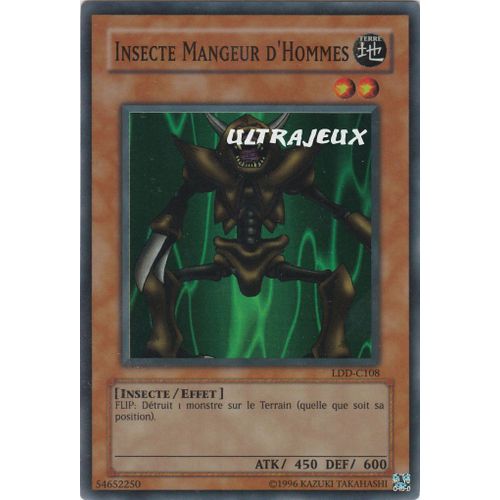 Yu-Gi-Oh! - Ldd-C108 - Insecte Mangeur D'hommes - Super Rare