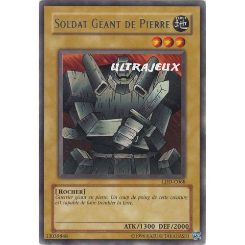 Yu-Gi-Oh! - Ldd-C068 - Soldat Géant De Pierre - Rare