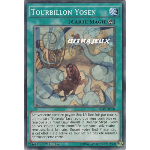Yu-Gi-Oh! - Cros-Fr058 - Tourbillon Yosen - Commune