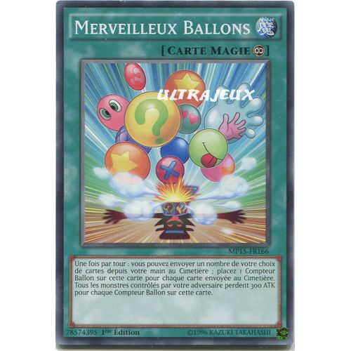 Yu-Gi-Oh! - Mp15-Fr166 - Merveilleux Ballons - Commune