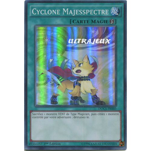 Yu-Gi-Oh! - Docs-Fr060 - Cyclone Majesspectre - Super Rare