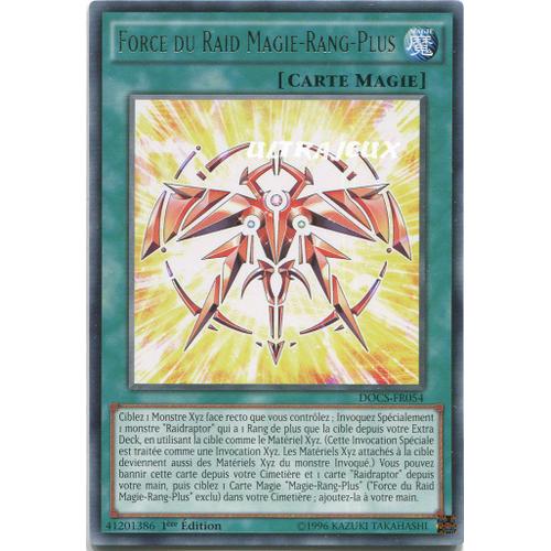 Yu-Gi-Oh! - Docs-Fr054 - Force Du Raid Magie-Rang-Plus - Rare