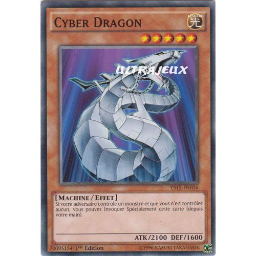 Carte Yu Gi Oh 1ère édition 1996-Cyber Dragon YS15-FRY04 