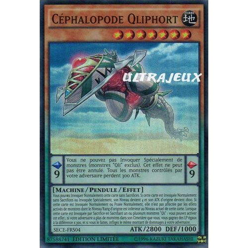 Yu-Gi-Oh! - Sece-Frs04 - Céphalopode Qliphort - Super Rare