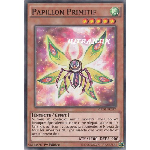Yu-Gi-Oh! - Cros-Fr097 - Papillon Primitif - Commune