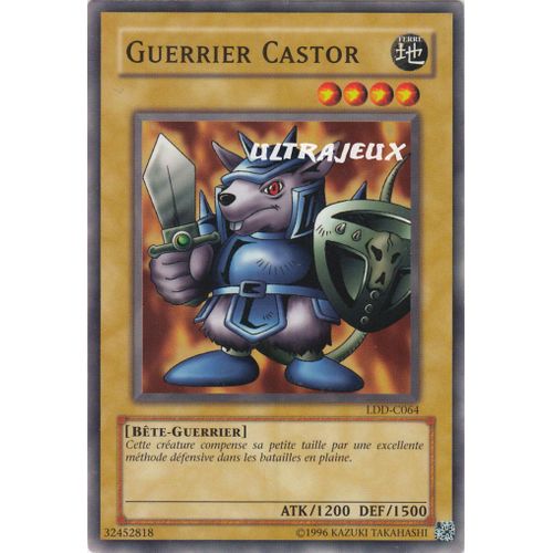 Yu-Gi-Oh! - Ldd-C064 - Guerrier Castor - Commune