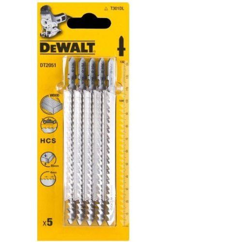 Lames HCS pour coupes standards dans le bois 85mm, 132x105x4mm, (T301DL)
