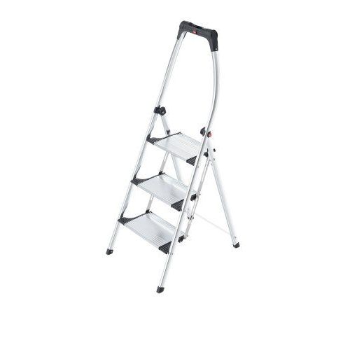 Hailo 4303-301 Escabeau pliant LivingStep Comfort Plus  3 marches