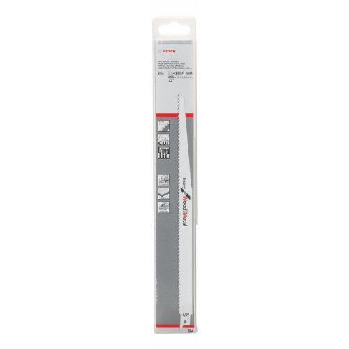 Lame de scie sabre S 1411 DF Heavy for Wood and Metal 25pc