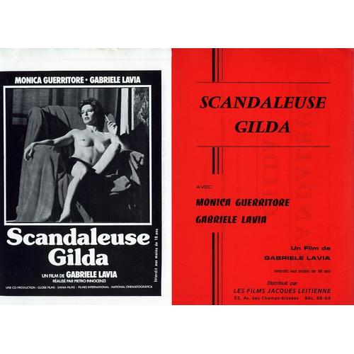 Scandaleuse Gilda : Synopsis - De Et Avec Gabriele Lavia, Avec Monica Guerritore, Pina Cei
