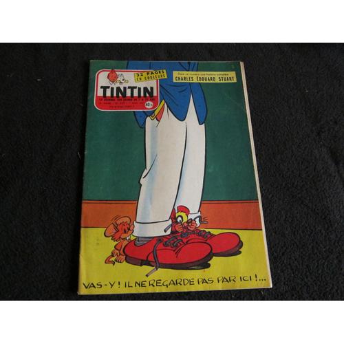 Journal Tintin N° 437 Du 07/03/1957 - Couverture Macherot