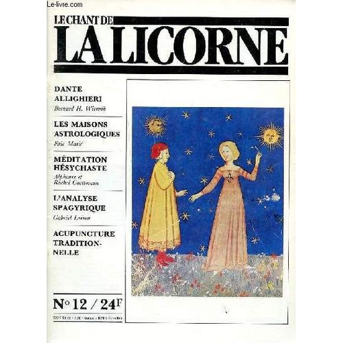 Revue Le Chant De La Licorne N° 12