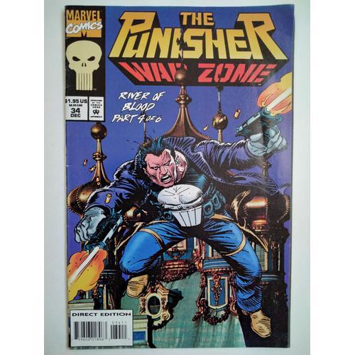 The Punisher War Zone N° 34 (Marvel Comics - Joe Kubert - 1994)