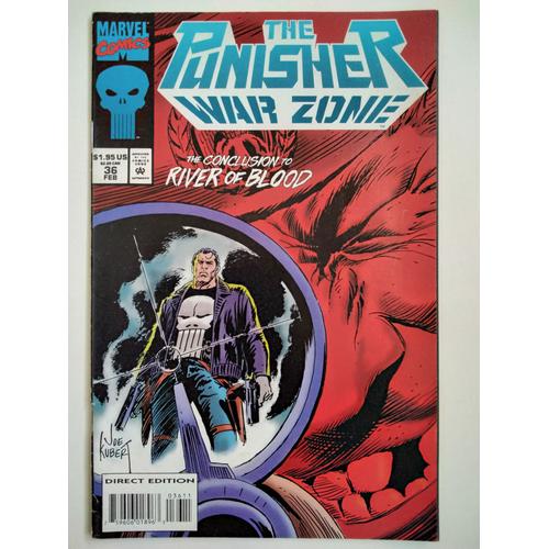 The Punisher War Zone N° 36 (Marvel Comics - Joe Kubert - 1995)