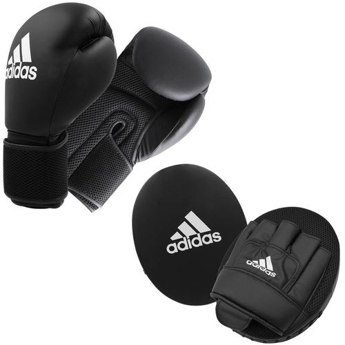 Adidas Boxing Set Senior Black 14oz